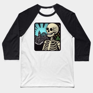 Magical Skeleton Land Baseball T-Shirt